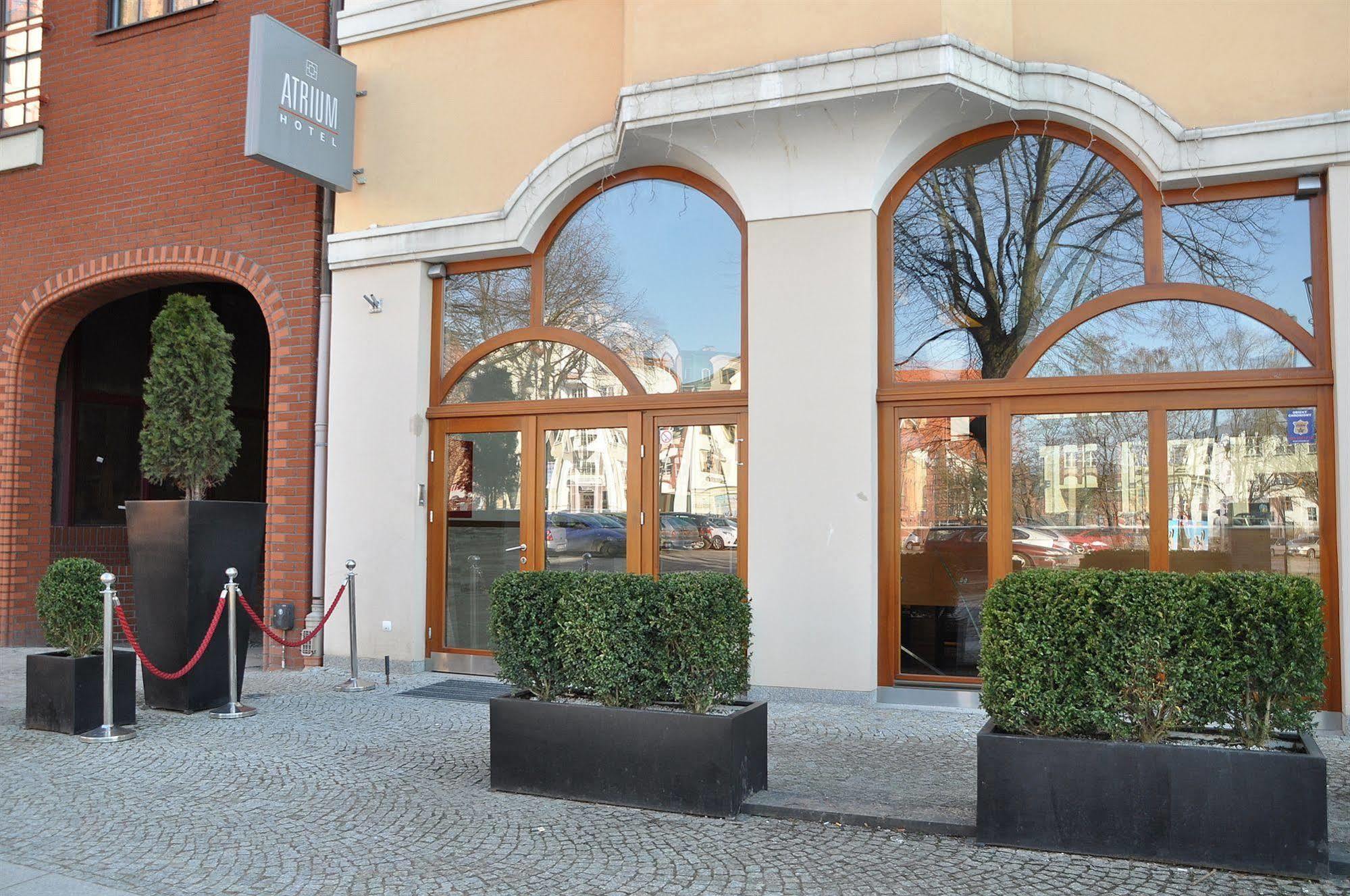 Hotel Atrium Elblag Exterior foto